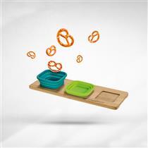 Base de Mesa com 3 Potes Personalizado - SP93885