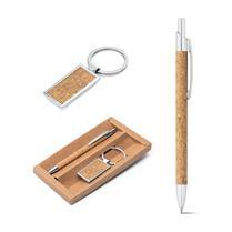 Kit esferográfica e chaveiro Personalizada - SP93324
