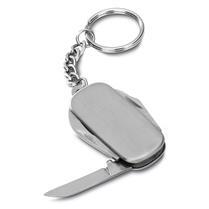 Chaveiro de Metal e Canivete Personalizado - ASCH0051