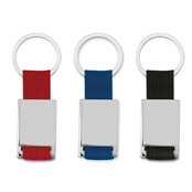 Chaveiro de Metal Retangular Personalizado - ASCH0508