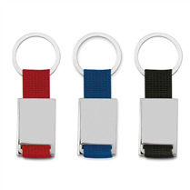 Chaveiro de Metal Retangular Personalizado - ASCH0508