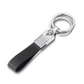 Chaveiro de Metal com Couro Sintético Personalizado - ASCH0510