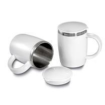 Caneca Plástico com Inox Personalizada - ASCA0150