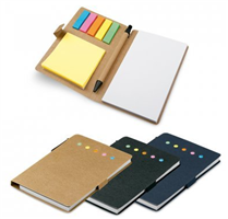 Bloco de anotações com post -it e porta caneta personalizados - SP93791