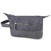 Necessaire Nylon com detalhes em Couro Sintético com Logo - XB13987