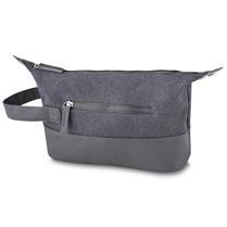Necessaire Nylon com detalhes em Couro Sintético com Logo - XB13987