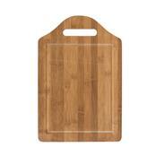 Tábua de Bambu com Canaleta com Logo - XB13270