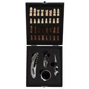 Kit Vinho Xadrez 4 peças Personalizado - XB12046