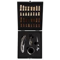 Kit Vinho Xadrez 4 peças Personalizado - XB12046