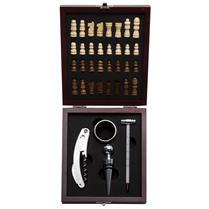Kit Vinho Xadrez Personalizado - XB13121