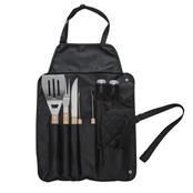 Kit Churrasco Avental 6 peças Personalizado - XB05184