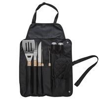 Kit Churrasco Avental 6 peças Personalizado - XB05184