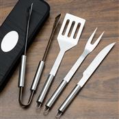 Kit Churrasco 4 peças com Logo - XB07444