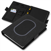 Caderno de Anotações com powerbank 4.000 mAh Personalizado - ASCAD210
