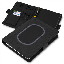 Caderno de Anotações com powerbank 4.000 mAh Personalizado - ASCAD210