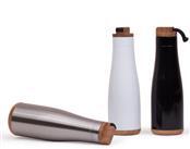 Garrafa de Aço Inox Madeirado Personalizada - ASGA6300