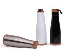 Garrafa de Aço Inox Madeirado Personalizada - ASGA6300