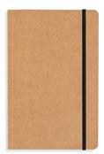 Caderneta tipo moleskine em material kraft Personalizado - XB03013