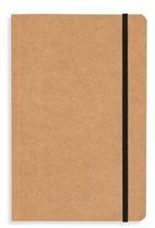Caderneta tipo moleskine em material kraft Personalizado - XB03013