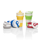 Copo retrátil para brinde silicone 500ml - ASCO8500