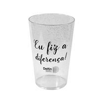 Copo 550 com Glitter Personalizado - FB - Copo 550 com Glitter