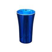 Copo Space Metalizado Azul Personalizado - FB - Copo Space 400 ml