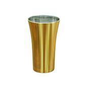 Copo Space Metalizado Dourado Personalizado - FB - Copo Space 400 ml