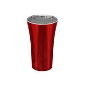 Copo Space Metalizado Vermelho Personalizado - FB - Copo Space 400 ml