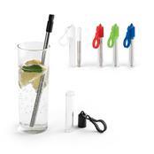 Conjunto Canudo de Inox com Embalagem Personalizada - SP94057