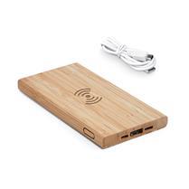 Bateria Power Bank  5.000 mAh em Bambu Personalizado - SP97909