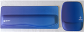 Mouse Pads Ergonômico e Apoio para teclado AZUL