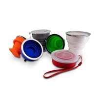 Copo Retrátil Silicone 200ml   XB14340
