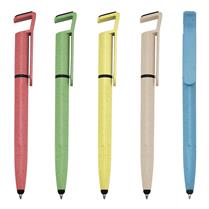 Caneta Fibra de Bambu Touch com Suporte - XB0708T