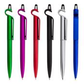 Caneta Plástica Touch com Suporte  XB13499