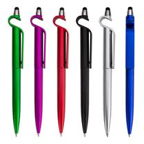 Caneta Plástica Touch com Suporte  XB13499