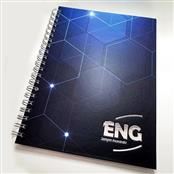 Caderno personalizado 21 x 16 cm