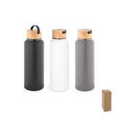 Garrafa em aço inox 90% reciclado de parede dupla térmica, isolada a vácuo com revestimento em pó 1200 mL SP94331