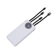 Power Bank 10.000mAh com Lanterna e Multissaídas