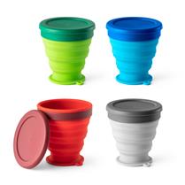 Copo de Viagem Dobrável 240 ml Personalizado com Logo