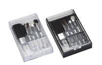 Kit Pincel 5 peças em estojo Plástico