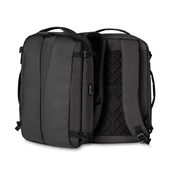 Mochila e Pasta para notebook em tecido poliéster.
