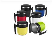 Caneca plástica 300 ml com inox na parte interna ASCA0160