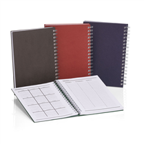 Caderno capa dura wire-o