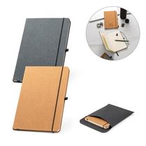 Caderno A5 em couro reciclado SP93087