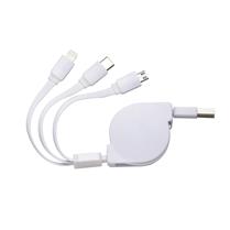 Cabo USB Retrátil 3 em 1 XB10338