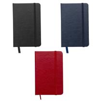 Caderneta Tipo Moleskine em Couro Sintético Personalizada - XB12595N