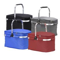 Bolsa térmica de poliéster com capacidade de 33 litros