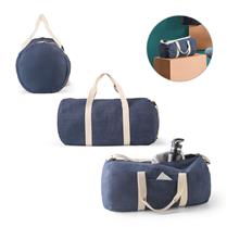 Sacola esportiva ou viagem em denim