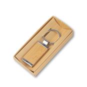 Chaveiro de metal e bambu  ASCH7050