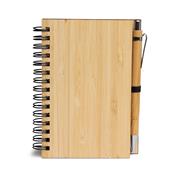 Caderneta em Bambu com Caneta XB05134